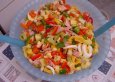 Tortellini-Salat mit Paprika und Kochschinken (für Crazy)